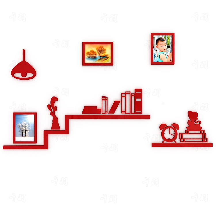 WS29 креативная фоторамка в виде книжной обложки Arcley 3D Наклейка на стену столовая