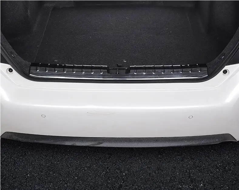 Для Honda Civic 10го поколения из нержавеющей стали Задний бампер протектор порога багажника протектора накладка