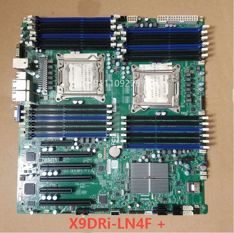 Verkauf Server Workstation Motherboard Für Supermicro X9DRi-LN4F + REV 1,20 EIN