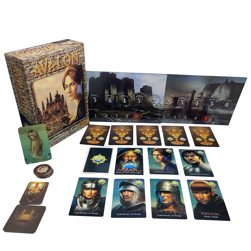 Игра АВАЛОН. Сопротивление Автономная игра семейная Интерактивная настольная на