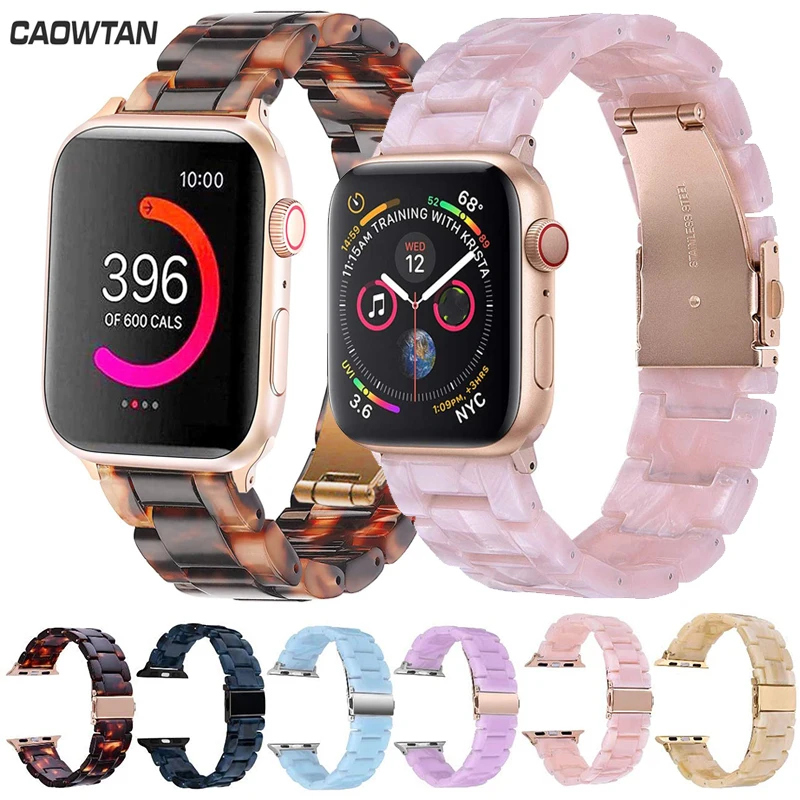 Ремешок сменный для Apple watch band 5 4 42 мм 38 резиновый браслет iwatch 3/2/1 розовый черный 44 40