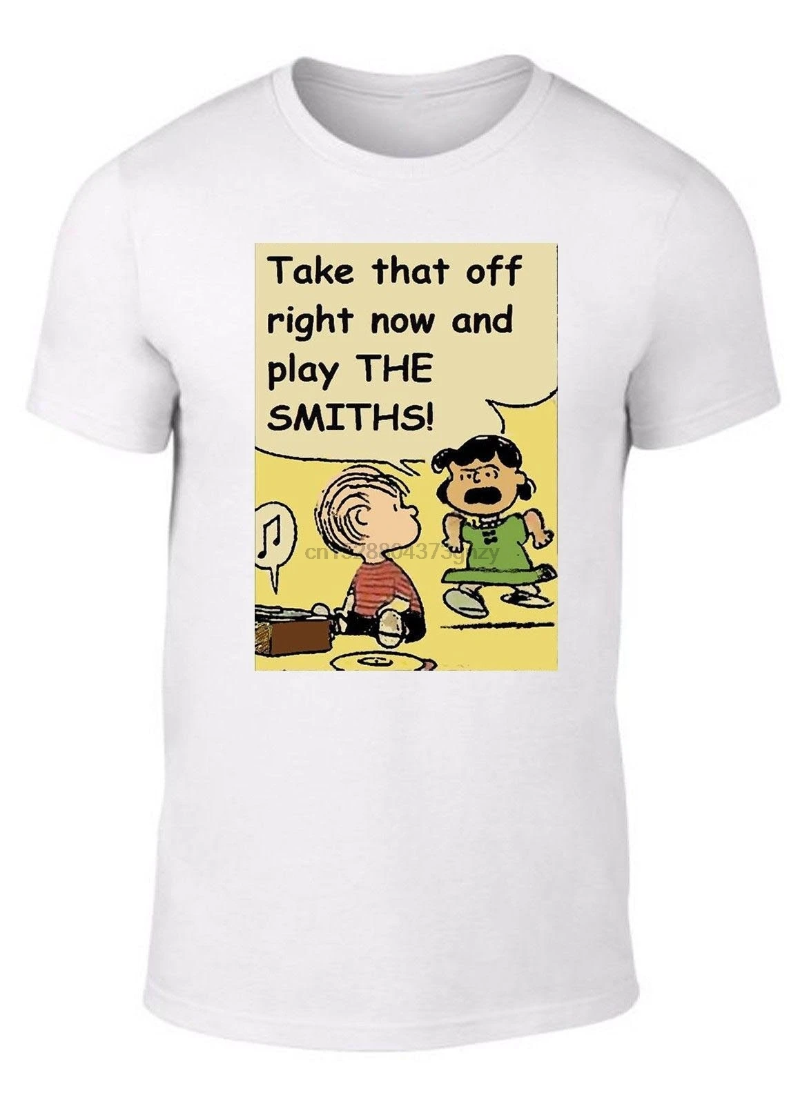 PLAY THE SMITHS футболка Charlie коричневый Snoopie tee все размеры для мужчин и женщин унисекс