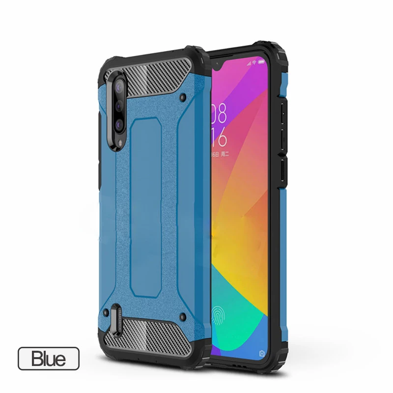 Blue Armor Case ALLOPUT 3D стекло xiaomi a3 закаленное стекло Xiaomi Mi A3 против царапин полное покрытие MIA3 XIAOMI защитное стекло на сяоми ми а3 Xiaomi a3 стекло Xiaomi mi a3 сяоми ми а3 стекло - Цвет: Blue Armor Case
