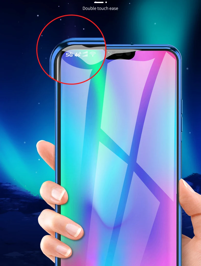 360 магнитный чехол для huawei honor 10 облегченное закаленное стекло Двойные чехлы на huawei i honor 10 light honer 10 lite Back Coque Capa