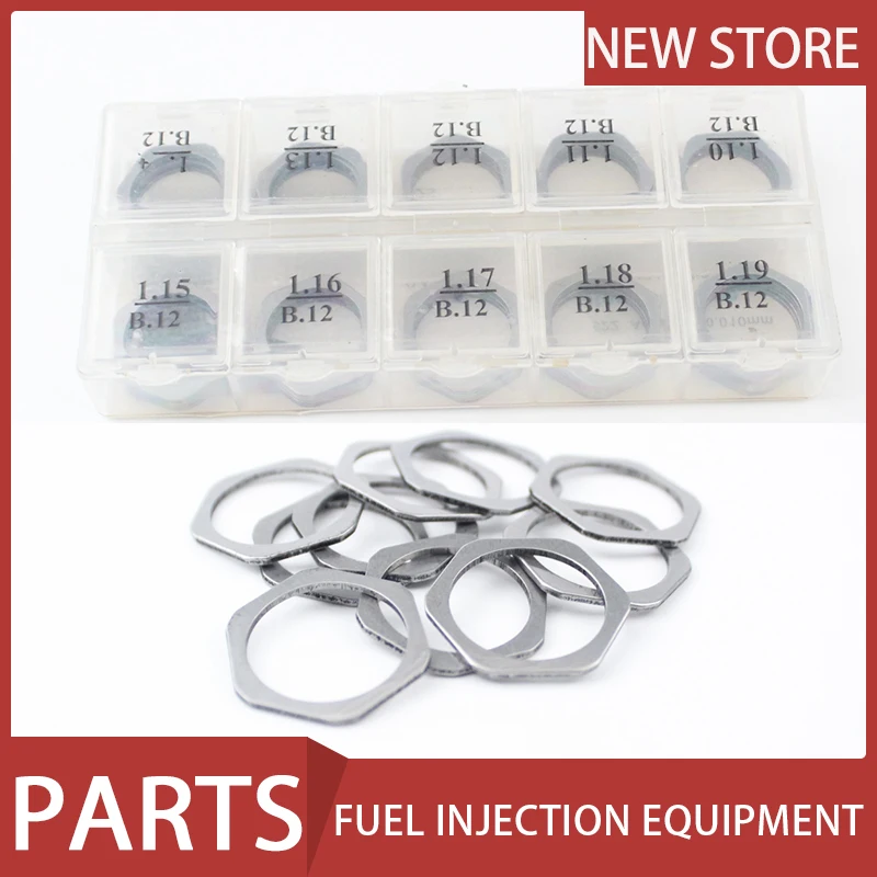 

Common rail injector gasket B12 size 1.10-1.19mm gasket 50 pieces
