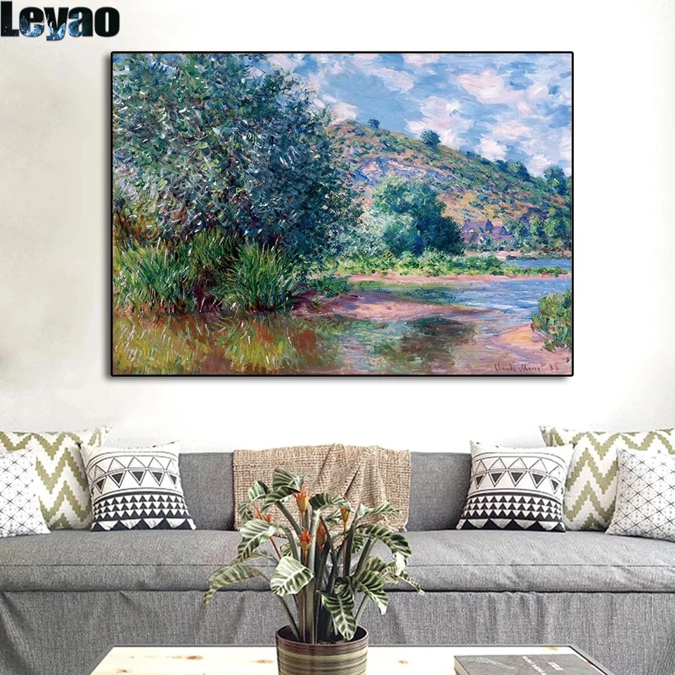 Алмазная живопись пейзаж на алмазной мозаике импрессионистские наборы для