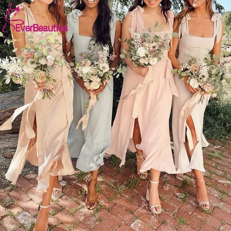 

Chiffon Bridesmaid Dresses свадебное платье 2022 Robe De Soiree De Mariage Women Party Dresses Vestido De Fiesta De Boda