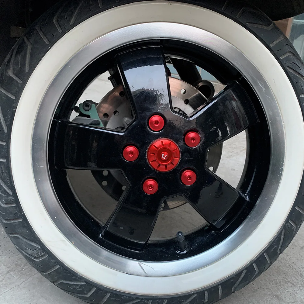 Мотоциклетные колпачки боковые колеса CNC алюминиевые аксессуары для Piaggio Vespa GTS GTV
