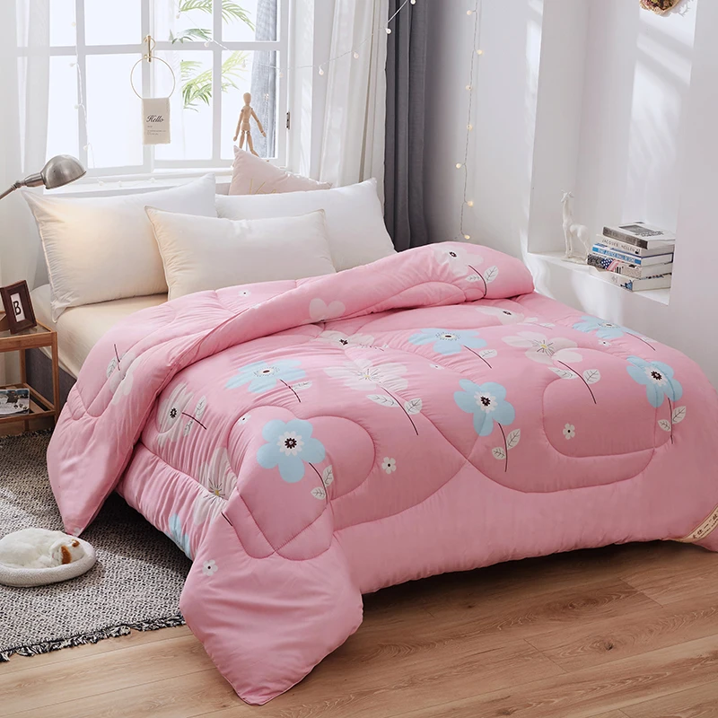 

Sanding Skincare Goose Down Quilt Full Cotton Natural Fiilled Duvets Spring Autumn NakedSleep Home Textile Bed Comfortable Quilt