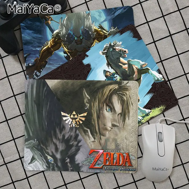 Maiya Top Quality Legend of Zelda small Mouse pad PC Computer mat Selling Wholesale Gaming Pad mouse | Компьютеры и офис