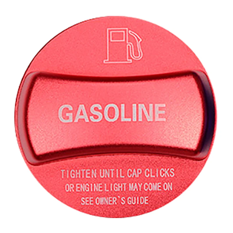 

Aluminum Alloy Fuel Tank Cap Cover Trim For Bmw X1 X2 X3 X4 X5 X6 F10 F15 F16 F25 F26 F30 F34 F35 F48 F47 G30 G38(Red Gasoline)