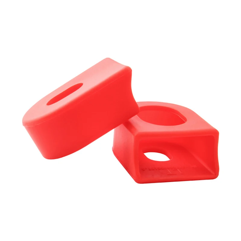 2Pcs Sepeda Silikon Engkol Lengan Penutup Engkol Pelindung Sepeda MTB Crank Set Pelindung Lengan Menutupi Untuk Sram Sepeda Aksesoris/