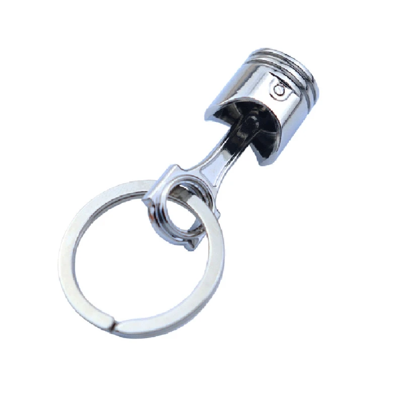Personalisierte Auto Motor Kolben Keychain Anhänger Auto Änderung Kreative Geschenke Schlüssel Ring für Männer Jungen Treiber Auto Liebhaber – Detail 2