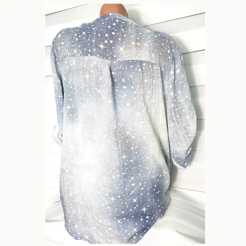 ladies tops women blouse white blouses 2020 shirts woman gothic vintage long sleeve shirt harajuku plus size korean print | Женская