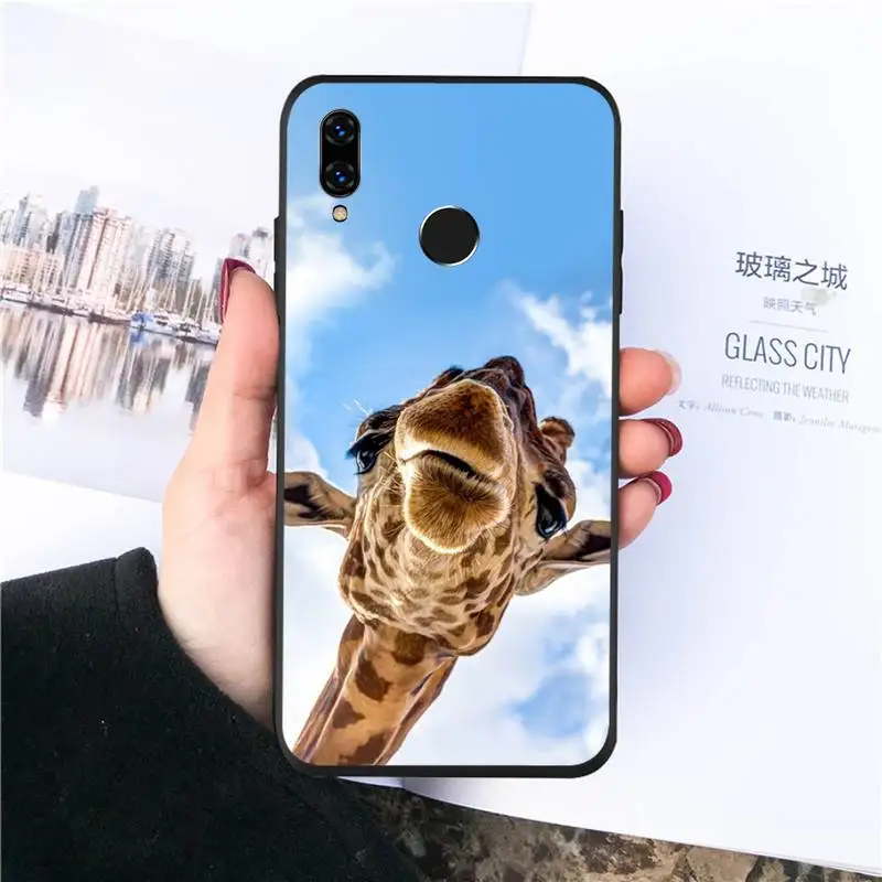 

Zebra Giraffe cute animal Phone Cases For Huawei honor Mate P 10 20 30 40 Pro 10i 9 10 20 8 x Lite Luxury brand shell