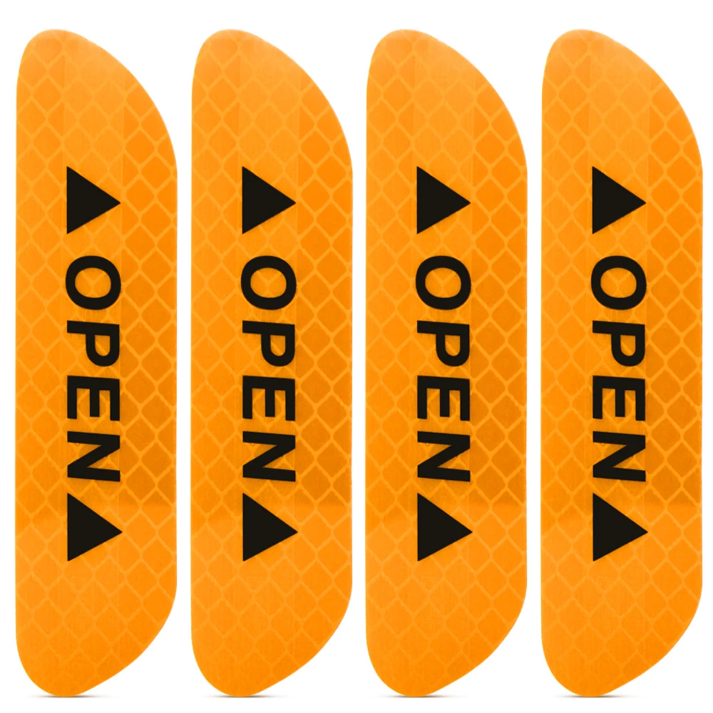 

4 шт./компл. автомобильные Светоотражающие Полоски Предупреждение наклейки для Infiniti Q50 FX35 FX FX37 G37 G35 QX70 автомобильные наклейки на двери