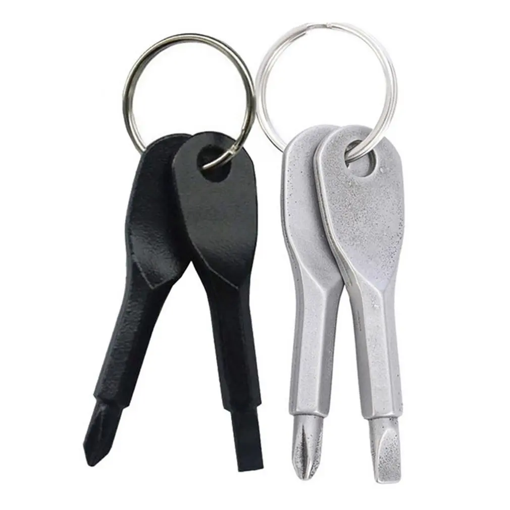 

Emergency Key Screwdriver Outdoor Multifunctional EDC Tool Safety Protection Self Defense Prick Cone Combined Tool Set