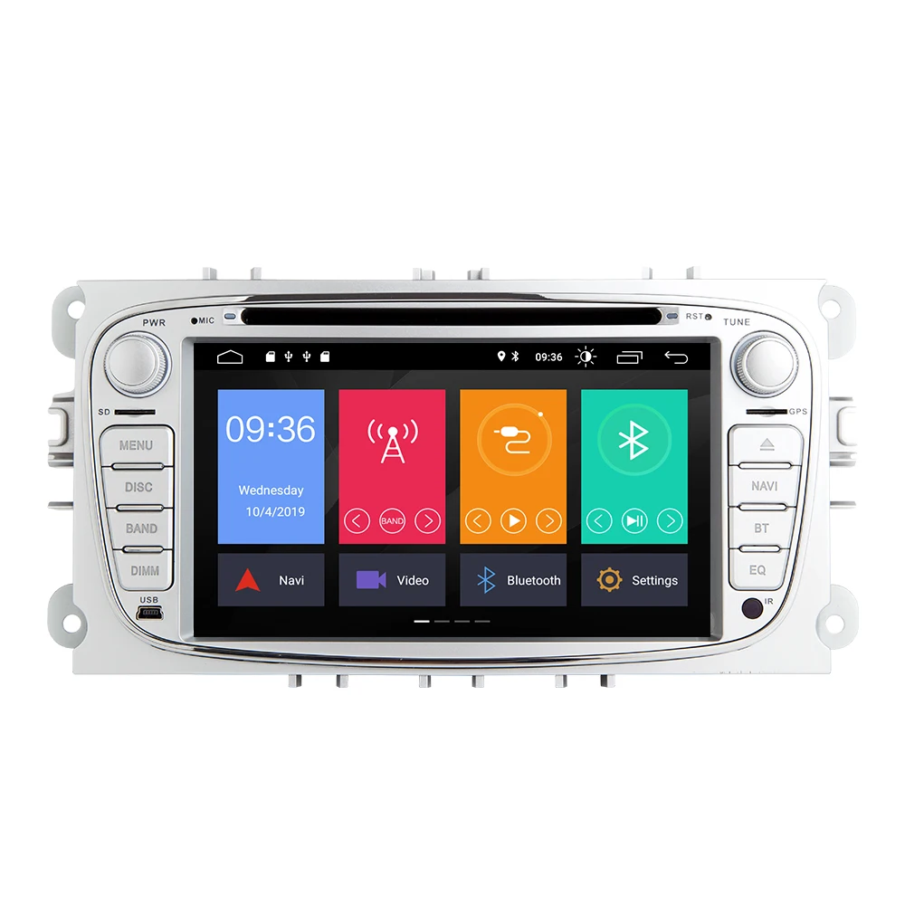 Авторадио 2 Din Android автомобильный DVD GPS плеер для FORD/Focus/Mondeo/S MAX/Galaxy/Kugu 2008 2011