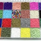 Бусины из чешского стекла с эффектом лака, 2 мм, 3 мм, 4 мм