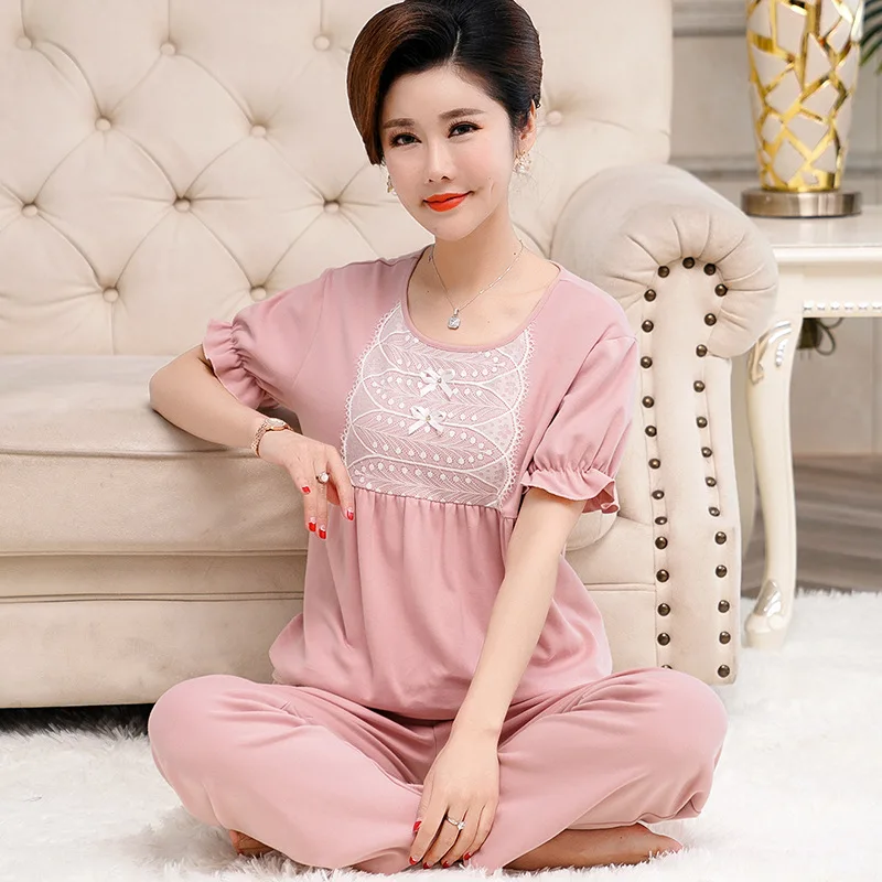 

Комплект пижамный Женский, из 2 предметов, с цветочным принтом, 3XL, 4XL