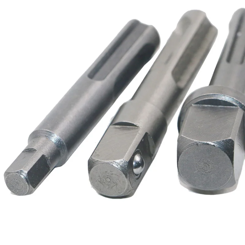 Переходники для ударного шуруповерта 3 шт. с шестигранным хвостовиком 1/4 дюйма 3/8
