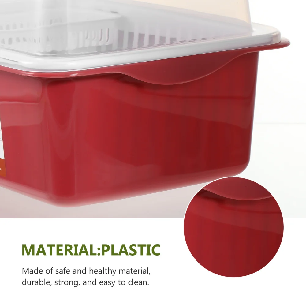 

1Pc Bottle Draining Box Household Tableware Storage Rack for Kitchen