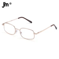 jm spring hinge square reading glasses for women men lh0016