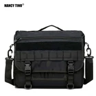Сумка для ноутбука Нэнси Molle, военный тактический мессенджер для компьютера, Забавный поясной ранец, армейская Спортивная Сумка для кемпинга и отдыха на открытом воздухе