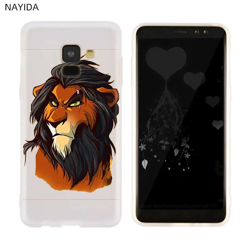 photo is 3D mode 2 Крышка чехол для телефона для samsung Galaxy A10 A30 A40 A50 A60 A70 A80 A90 A6 A8 A9 A7 A5 плюс с героями из мультфильмов; с изображением короля льва - Цвет: photo is 3D mode 2