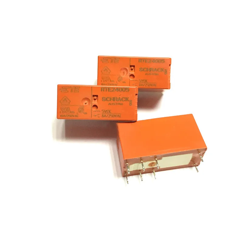 5 шт./лот 100% оригинальное и новое реле RTE24005 RTE24012 RTE24024 RTE24730 5VDC 12VDC 24VDC AC230V 8A 8PIN