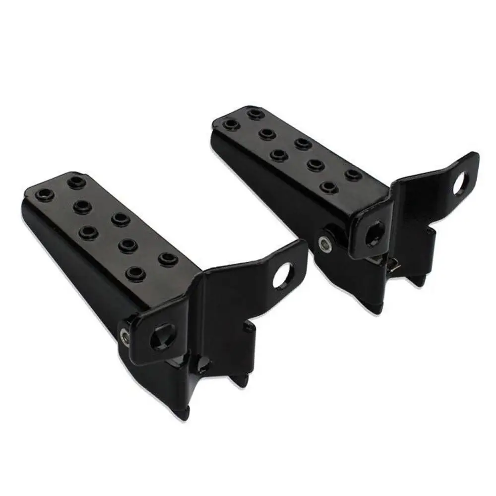 1 пара черные стальные детали для мотоцикла велосипеда рама подножки педали