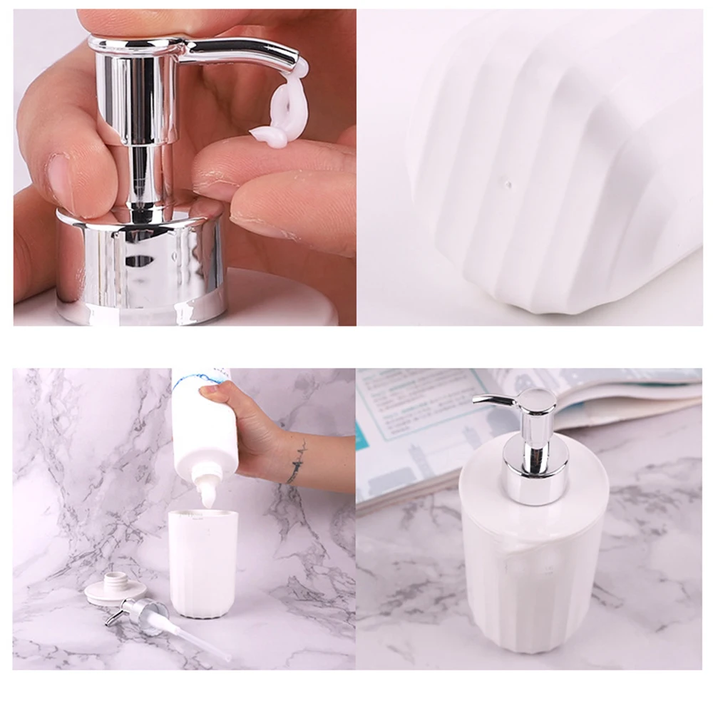 Портативный диспенсер для мыла бутылка ванной шампунь гель душа с помпой