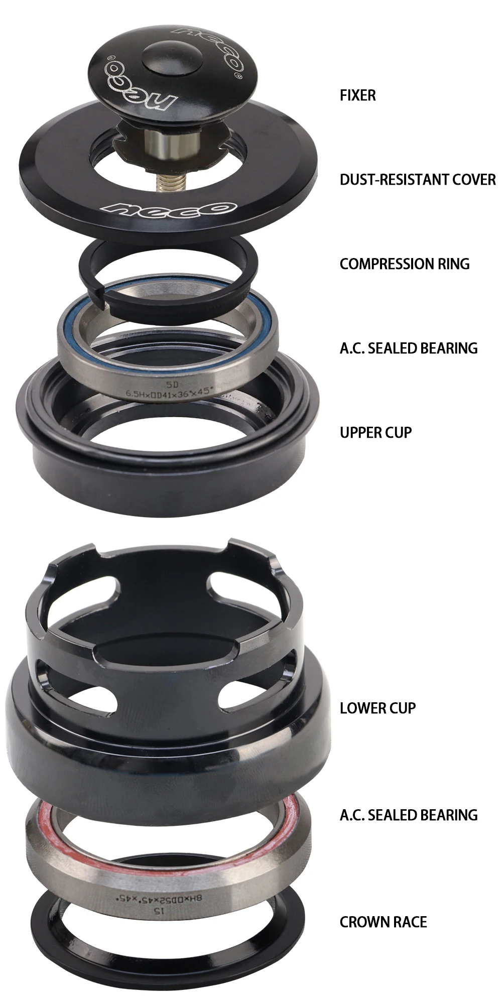 Модель Гарнитуры Neco: H332L подшипник гарнитуры/наружная группа запястья/горный
