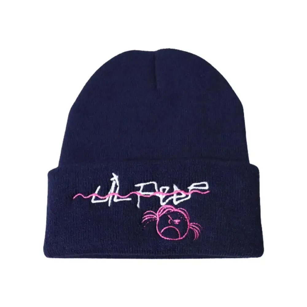 

Lil Peep Beanie Embroidery Love lil.peep men women Knit Cap Knitted Hat Skullies Warm Winter Unisex Ski Hip Hop Hat