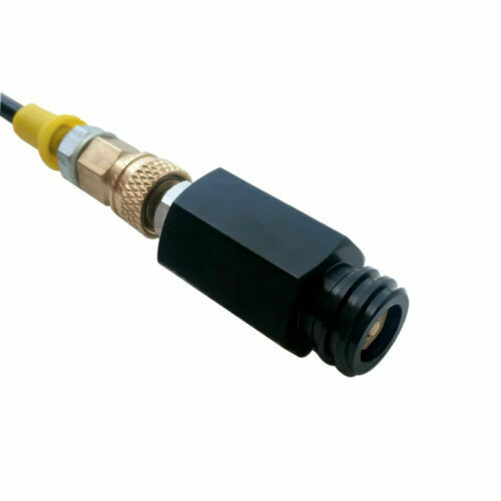 

Kitchen Soda Machine External Hose Adapter Kit cga320 co2 Oil Storage Tank 1.5M Black High Pressure Tube With Black Joint