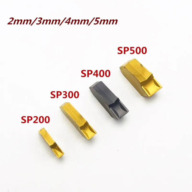 Канавочный инструмент SP300 SP400 SP200 SP500 NC3020 NC3030 PC9030 новый твердосплавный токарный