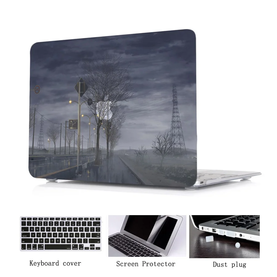 Серия масляной живописи чехол для 11 12 13 15 16 дюймов Apple Mac book Air Pro Retina Touch Bar ноутбука