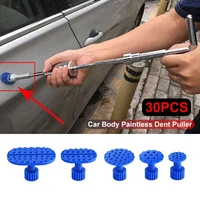 60 dropshipping30pcs car body paintless dent puller tabs remover automobile repair tool set