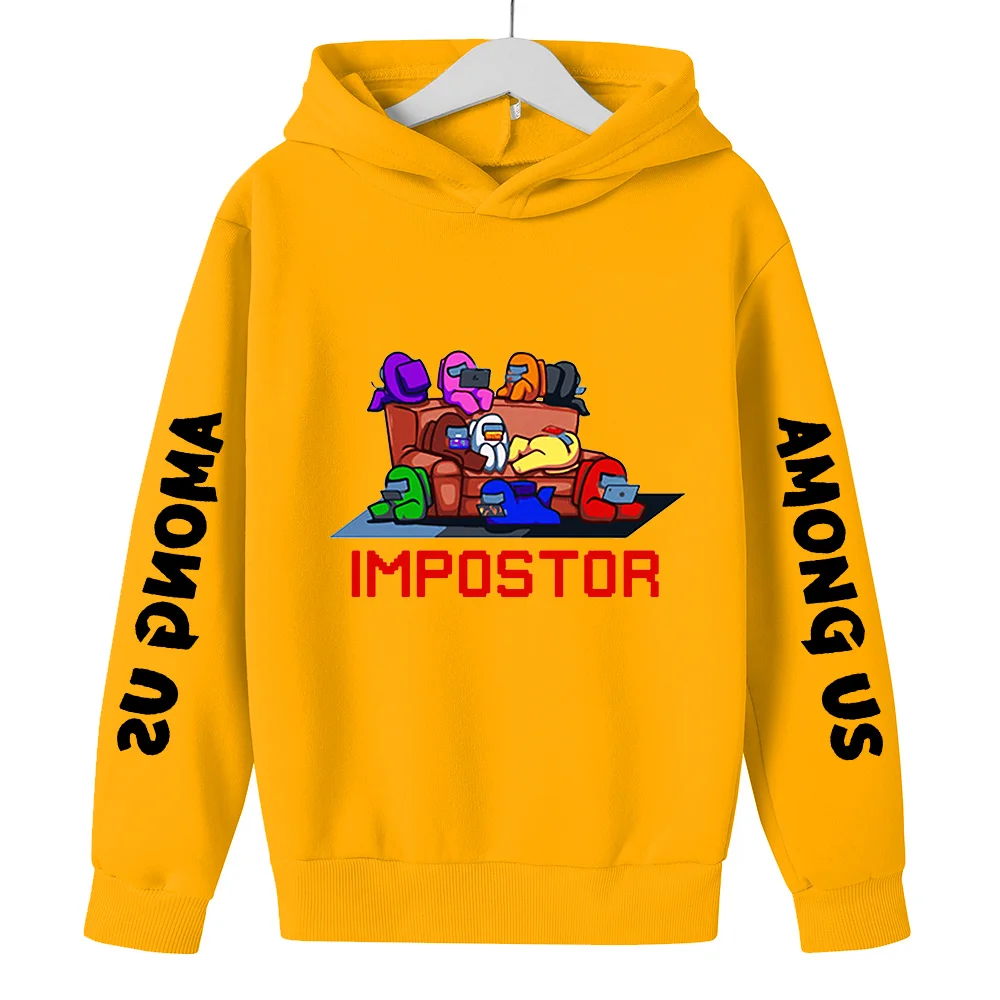 Свитшот детский осенний с мультяшным принтом для мальчиков и девочек|Толстовки