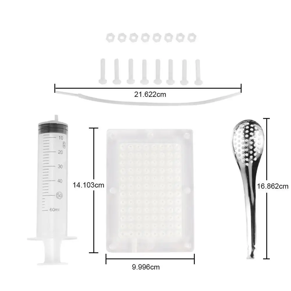 caviar maker 100 holes molecular gourmet tools kitchen decoration gadgets seafood tools cooking kitchen equipment p3y7 free global shipping