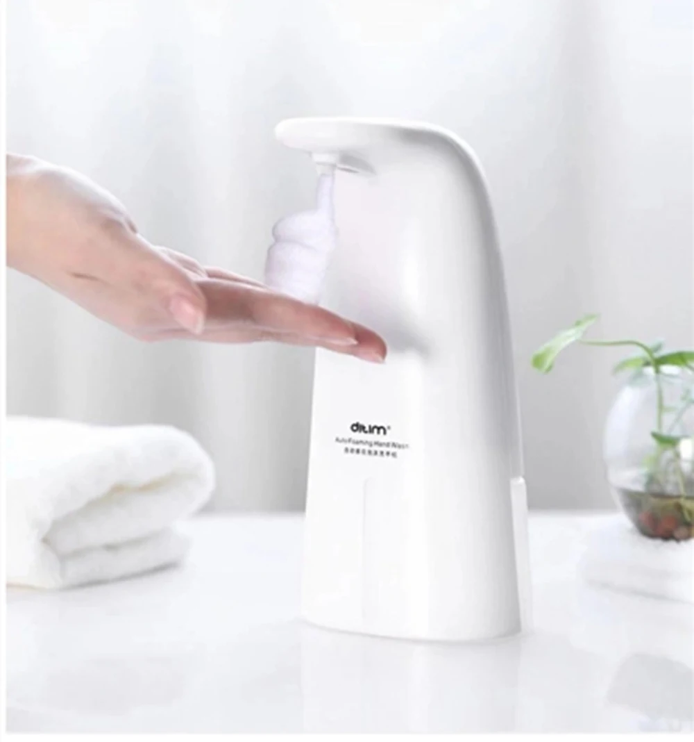 

250ml Automatic Soap Dispenser Hand Free Touchless Sanitizer Bathroom Dispenser Smart Sensor Liquid Soap Dispenser for Kitchen