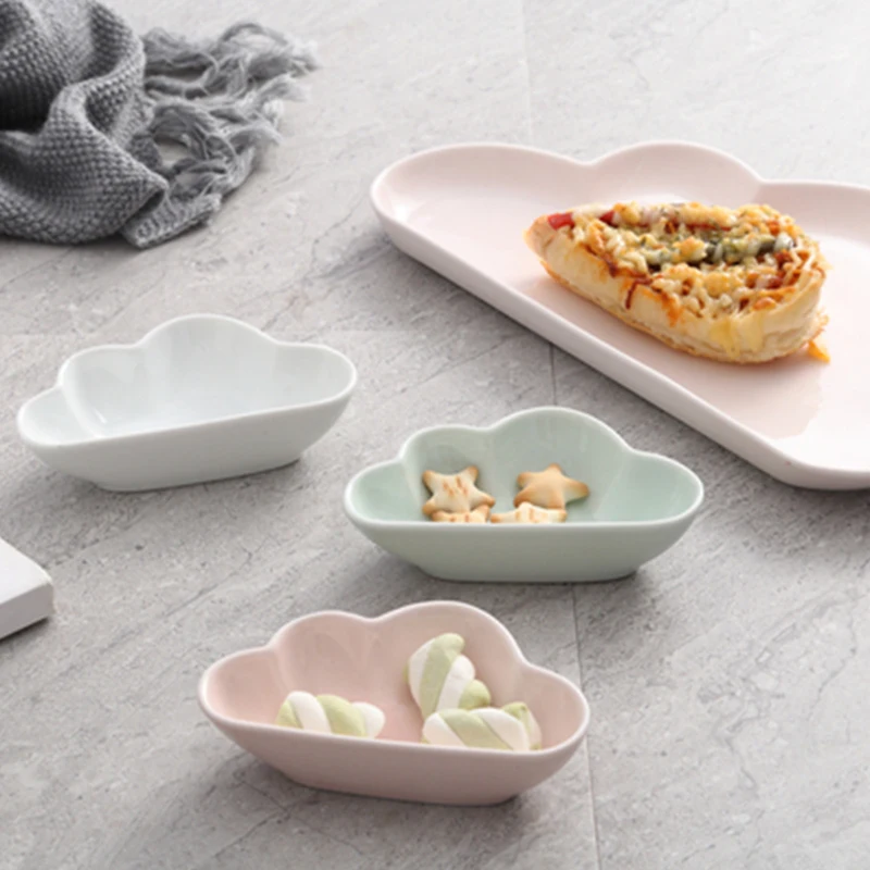 Lekoch 1 шт. креативный набор посуды милая маленькая наклейка мини поднос для фаст