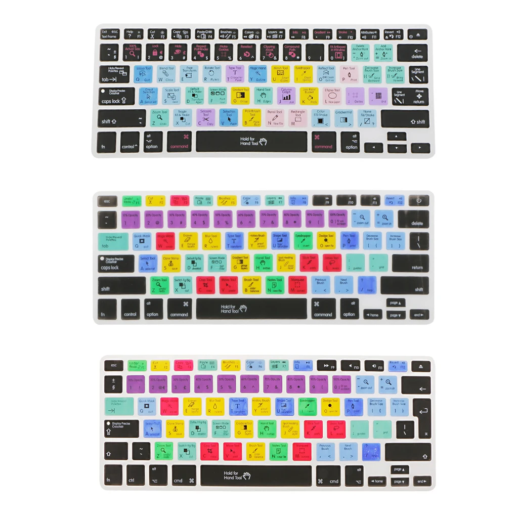 Защитная пленка для клавиатуры силиконовый чехол Apple Macbook Air Pro 13 'ཋ'' 17