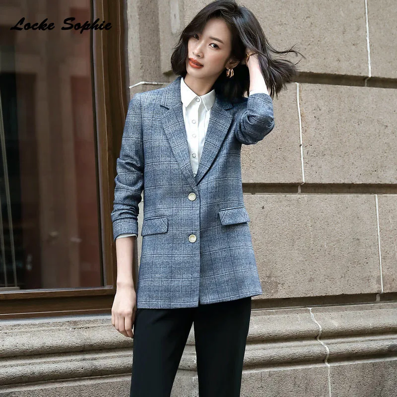 1 шт. женские большие размеры Длинные блейзеры пальто 2020 зимние хлопковые