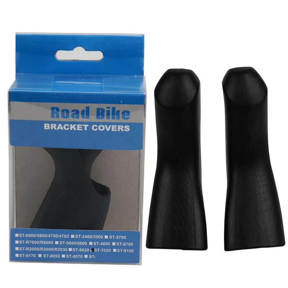 

Bicycle Dual Control Lever Bracket Cover Silica Gel Black Road Bike Shift Case Cycling Shifter Lever Hood For Shimano ST-R7020
