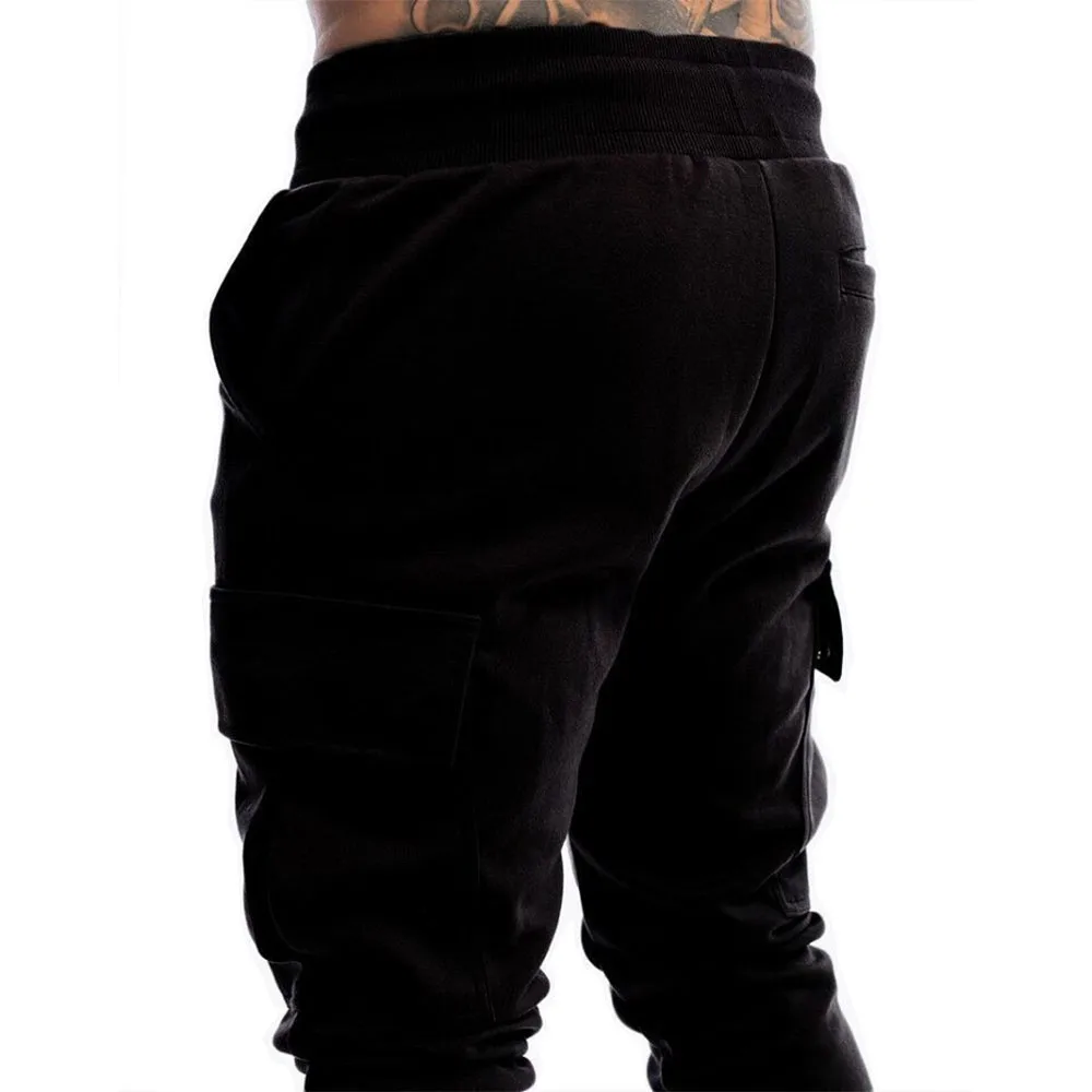

2021 New Pants Spring And Winter Muscle Bothers Running Fitness Training Fashion Sports Casual Sweatpants Men's Clothing