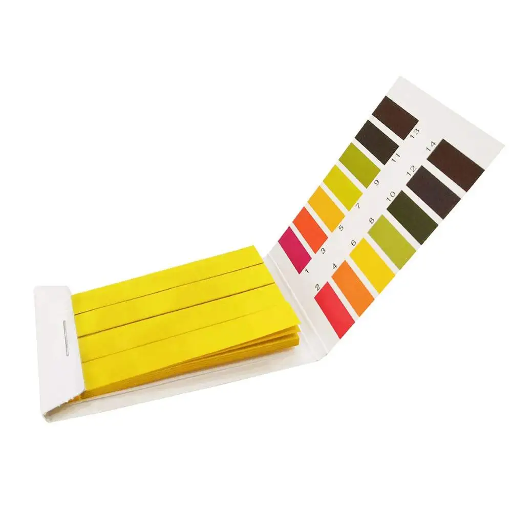 80 полосок/упаковка тест полоски для измерения pH|Индикаторная бумага| |