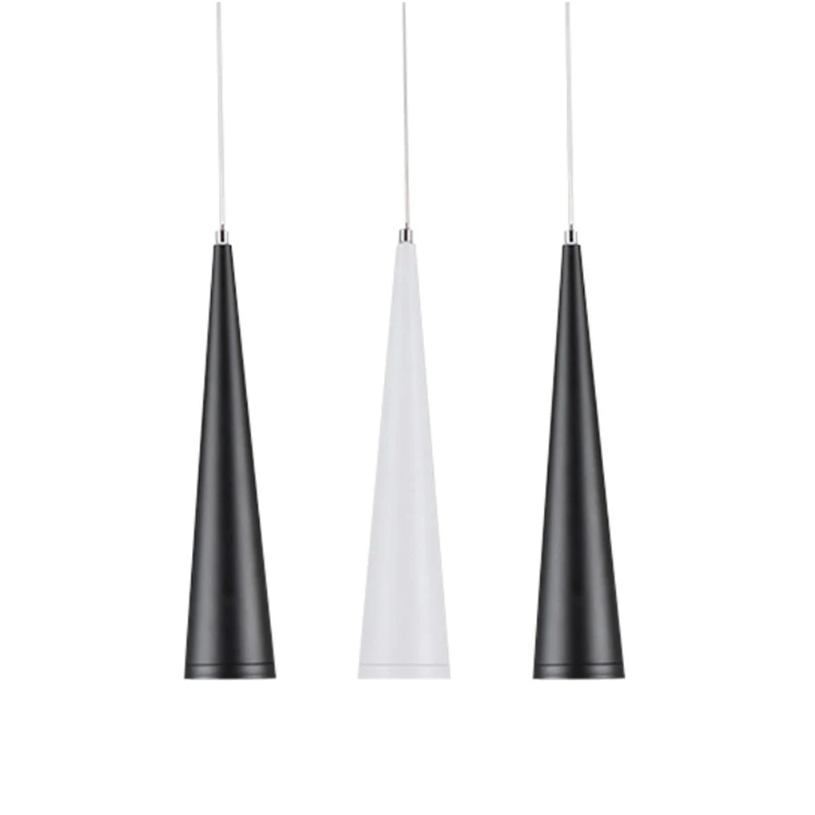 Скандинавские конусы для мороженого подвесные светильники ресторана гостиной