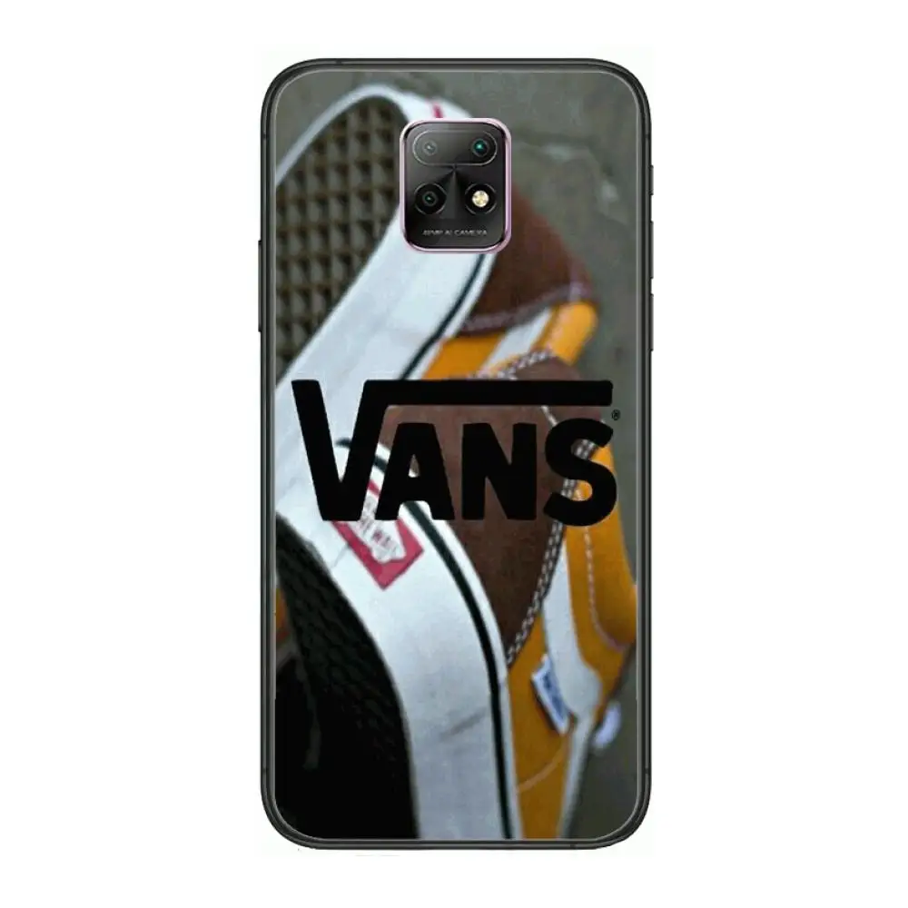 

HD-VANS Phone Case For XiaoMi Redmi 10X 9 8 7 6 5 A Pro S2 K20 T 5G Y1 Anime Black Cover Silicone Back Pretty