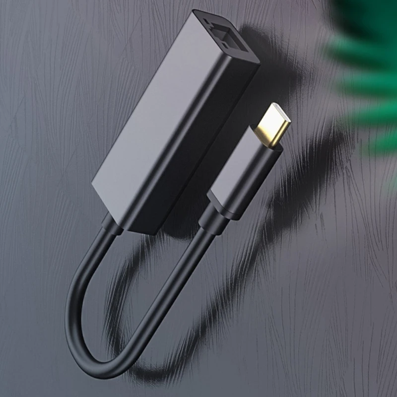 

Type C To Rj45 Network Cable Interface 100M Free Drive Network Card Converter